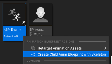 Create Animation Blueprint