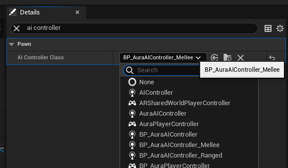 Assign AIController