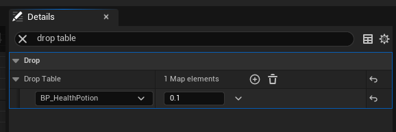 Setup Drop Table